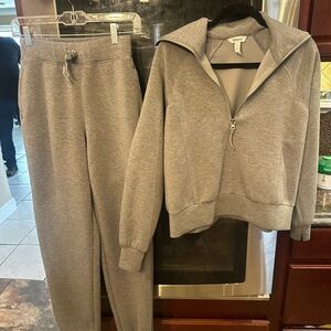 SPANX air essentials grey set